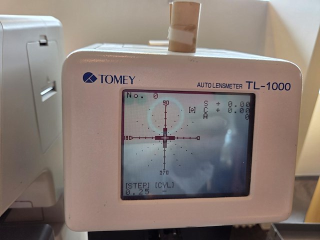 2 x autolensmeter tomey tl-2000b + tl-1000 - afbeelding 7 van  13