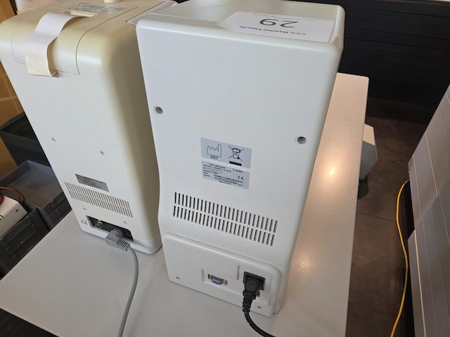 2 x autolensmeter tomey tl-2000b + tl-1000 - afbeelding 12 van  13