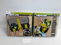 2 x avonturen tas 2 assorti
