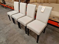 2 x b-seated interieurstoel boston - houten poot kleur wengé - afbeelding 8 van  8