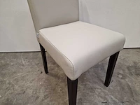 2 x b-seated interieurstoel boston - houten poot kleur wengé - afbeelding 4 van  7
