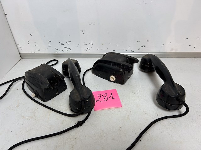 2 x bakelieten telefoon - afbeelding 2 van  2