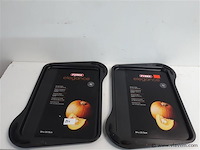 2 x bakplaat pyrex 34x23,5 cm - afbeelding 1 van  2