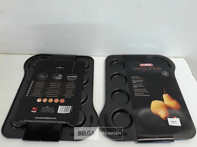 2 x bakplaat pyrex 37x28 cm - afbeelding 2 van  3