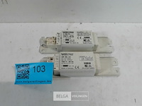 2 x balast voor tl lamp 2x18w 1x36w - afbeelding 2 van  3