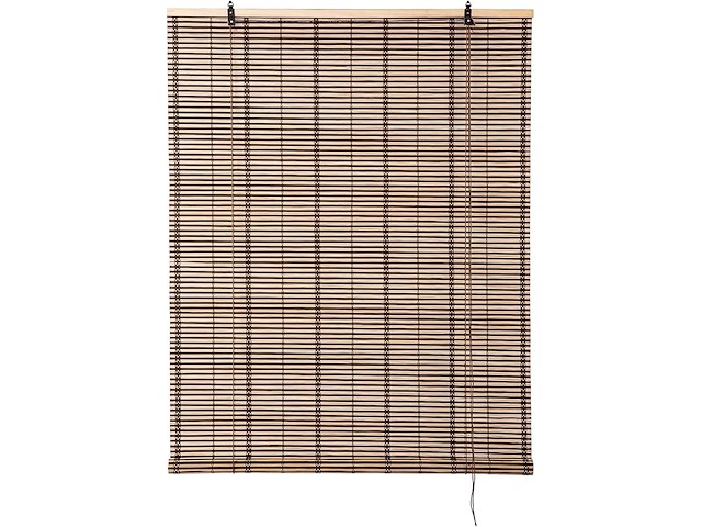 2 x bamboe rolgordijn (80 x 160 cm) - afbeelding 1 van  3