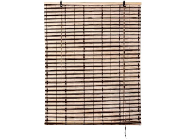 2 x bamboe rolgordijn (80 x 160 cm) - afbeelding 1 van  3
