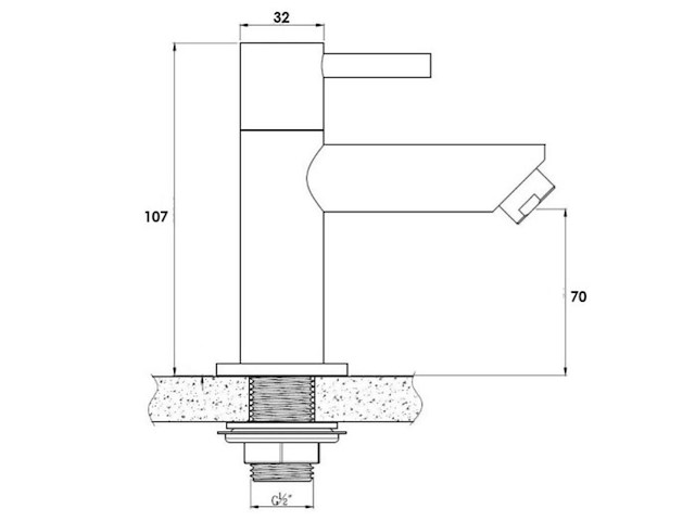 2 x bari - koudwaterkraan - chroom - afbeelding 6 van  6