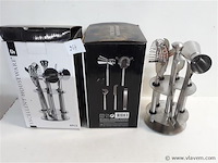 2 x barset voor cocktail 6 delig - afbeelding 1 van  2