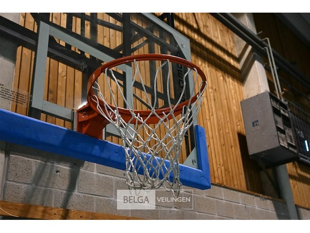 2 x basketbalring met plaat + muurbevestiging - afbeelding 5 van  11