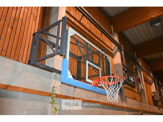 2 x basketbalring met plaat + muurbevestiging - afbeelding 4 van  11
