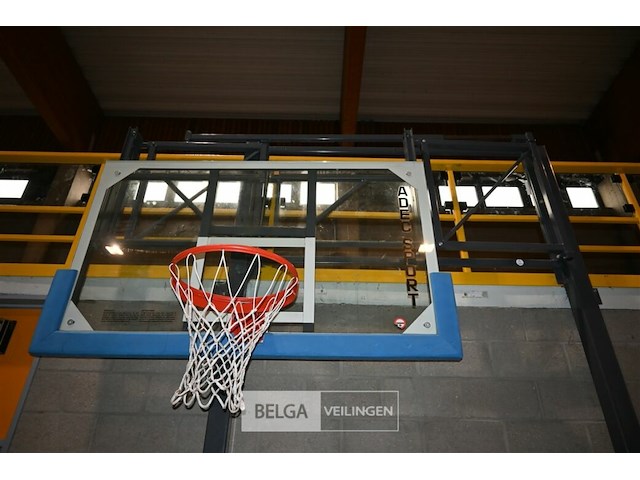 2 x basketbalring met plaat + muurbevestiging - afbeelding 9 van  11