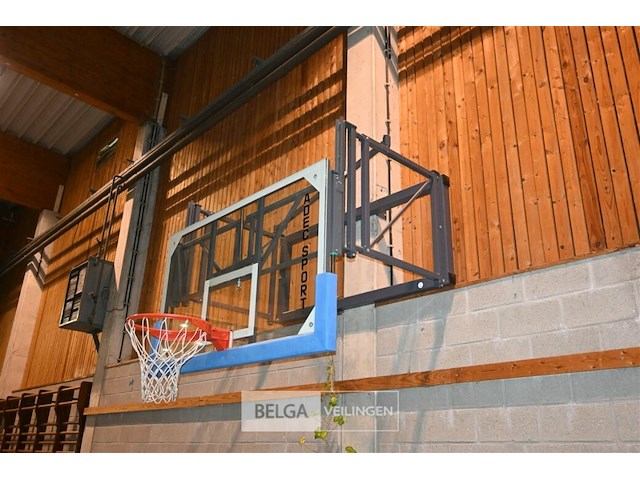 2 x basketbalring met plaat + muurbevestiging - afbeelding 11 van  11