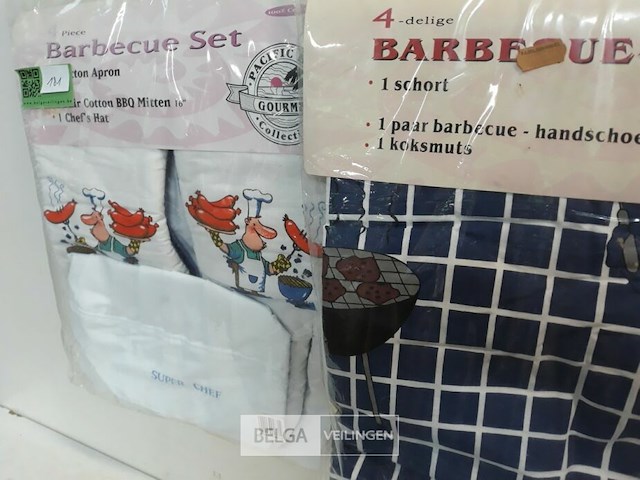 2 x bbq kokset 2 assorti - afbeelding 3 van  3
