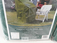 2 x beschermhoes 4 tuinstoelen 107x69x76 cm - afbeelding 3 van  3