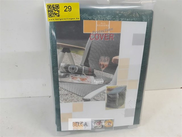 2 x beschermhoes 4 tuinstoelen 128x66x88 cm - afbeelding 2 van  3