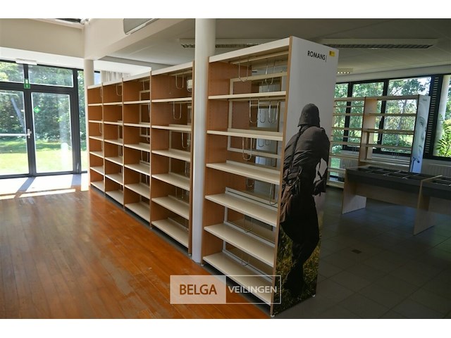 2 x bibliotheekrek - afbeelding 1 van  4