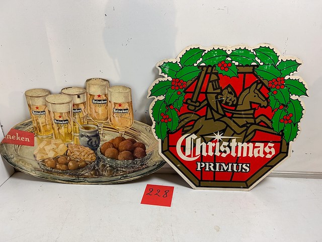 2 x bierreclame - afbeelding 1 van  3