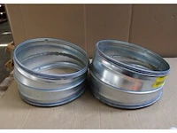 2 x bocht 15° ø355 met dichting
