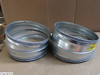 2 x bocht 15° ø355 met dichting - afbeelding 2 van  3