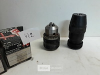2 x boorkop 1,5-13 mm voor schroefmachine - afbeelding 1 van  3