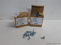 2 x boorschroef zeskant kop 4,8x19 mm 200 st - afbeelding 1 van  2