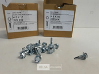 2 x boorschroef zeskant kop 4,8x19 mm 200 st - afbeelding 3 van  3