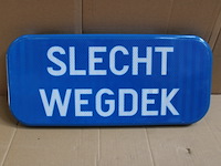 2 x bord t 250 "slecht wegdek" - afbeelding 1 van  1