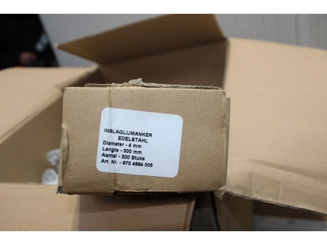 2 x borgh combifix lijm rvs a4 l 8x200/300 (200 st) - afbeelding 3 van  3