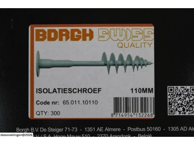 2 x borgh isolatieschroeven 110 - afbeelding 3 van  3