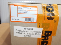 2 x borgh jumbo j-combifix 8x130/250 isolatie 30-80 (200st) - afbeelding 1 van  3