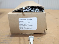 2 x borgh jumbo j-combifix 8x130/250 isolatie 30-80 (200st) - afbeelding 3 van  3