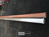 2 x buis pvc 5m 125mm dunwandig - afbeelding 1 van  3