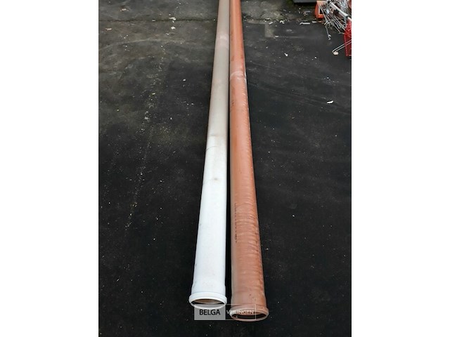 2 x buis pvc 5m 125mm dunwandig - afbeelding 2 van  3
