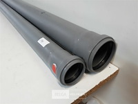 2 x buis pvc met dichting 1m 50-75mm - afbeelding 3 van  3