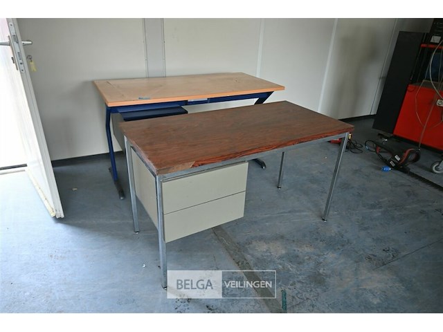 2 x bureautafel - afbeelding 1 van  6