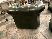 2 x chesterfield zetels - afbeelding 4 van  5