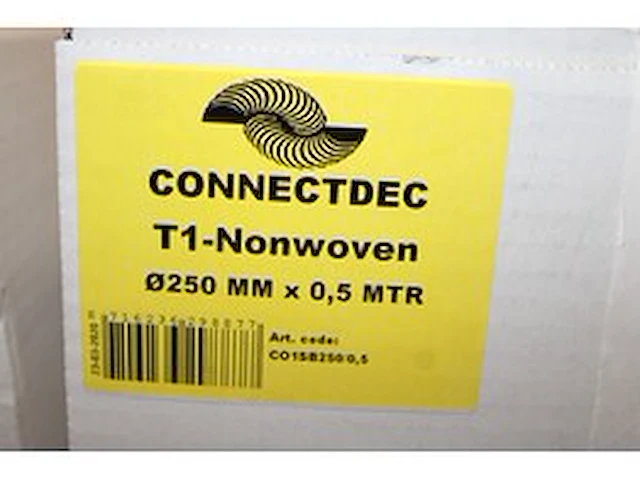2 x connectdec trd non woven m/m ø250 0,5 meter - afbeelding 1 van  2