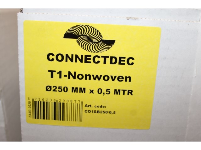 2 x connectdec trd non woven m/m ø250 0,5 meter - afbeelding 1 van  1