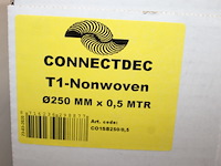 2 x connectdec trd non woven m/m ø250 0,5 meter - afbeelding 1 van  1