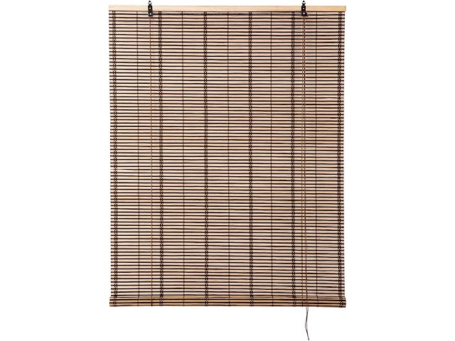 2 x cy.curtain bamboe rolgordijn (120 x 250 cm) - afbeelding 1 van  2