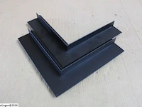 2 x daktrim binnenhoek 45mm - afbeelding 2 van  6