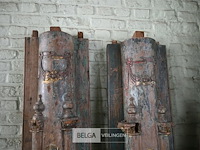 2 x decoratieve houten zuil - afbeelding 3 van  7