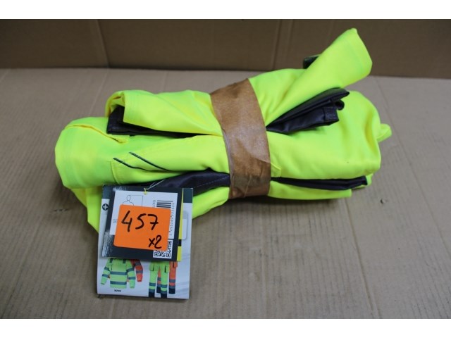 2 x deltaplus werkbroek met hoge zichtbaarheid (xl) - afbeelding 1 van  1