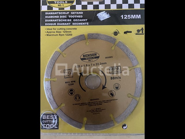 2 x diamantschijf 115 en 125 mm - afbeelding 3 van  3