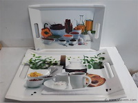 2 x dienblad melamine 38-46 cm - afbeelding 2 van  2