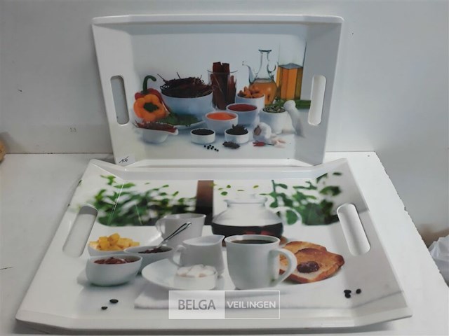 2 x dienblad melamine 38-46 cm - afbeelding 3 van  3