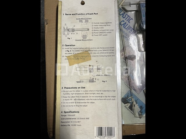 2 x digitale schuifmaat - afbeelding 3 van  4