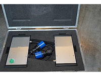 2 x dmx booster dynatec xlr 5 p in+link ( truss) - afbeelding 2 van  3