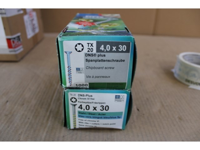 2 x dns plus schroef 4,0 x 30 (ip: 1000 stuks) - afbeelding 1 van  1